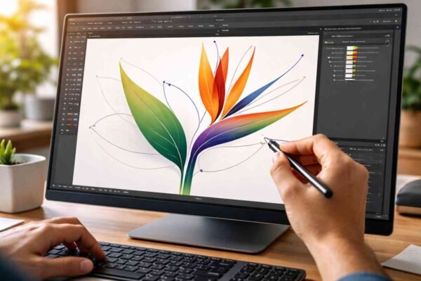 How To Use Pen Tool In Illustrator For Clean, Professional Vector Paths