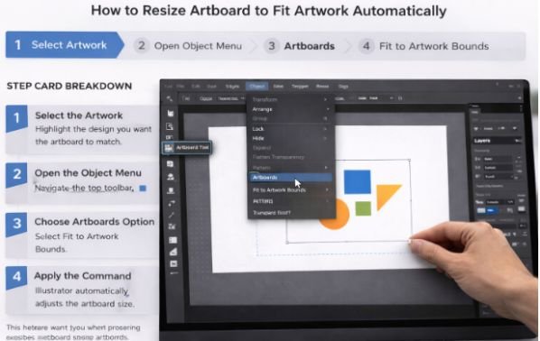 How to Resize Artboard to Fit Artwork Automatically