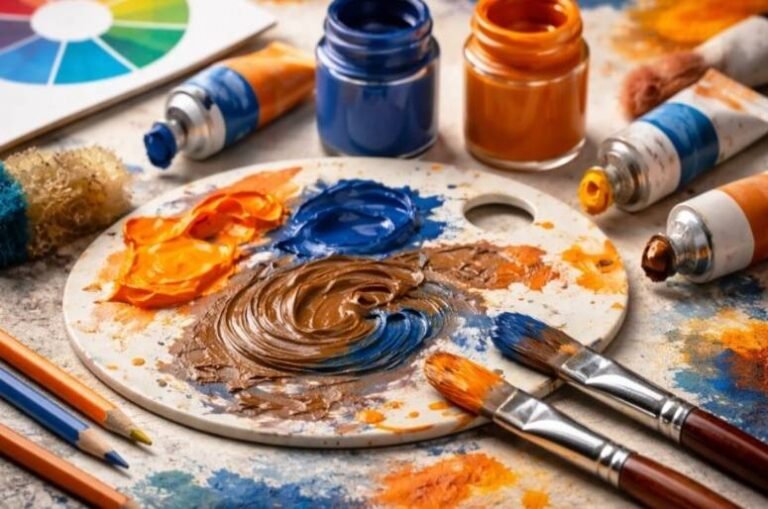 Orange and Blue Make What Color - The Surprising Mix