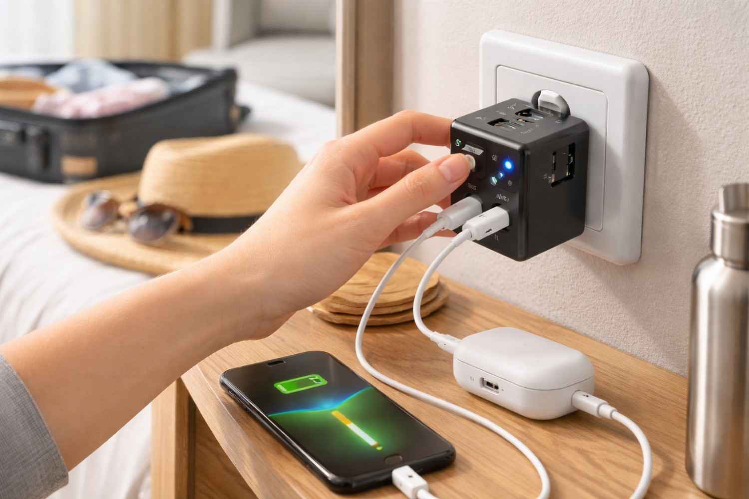 Smart Travel Adapters For Charging Anywhere