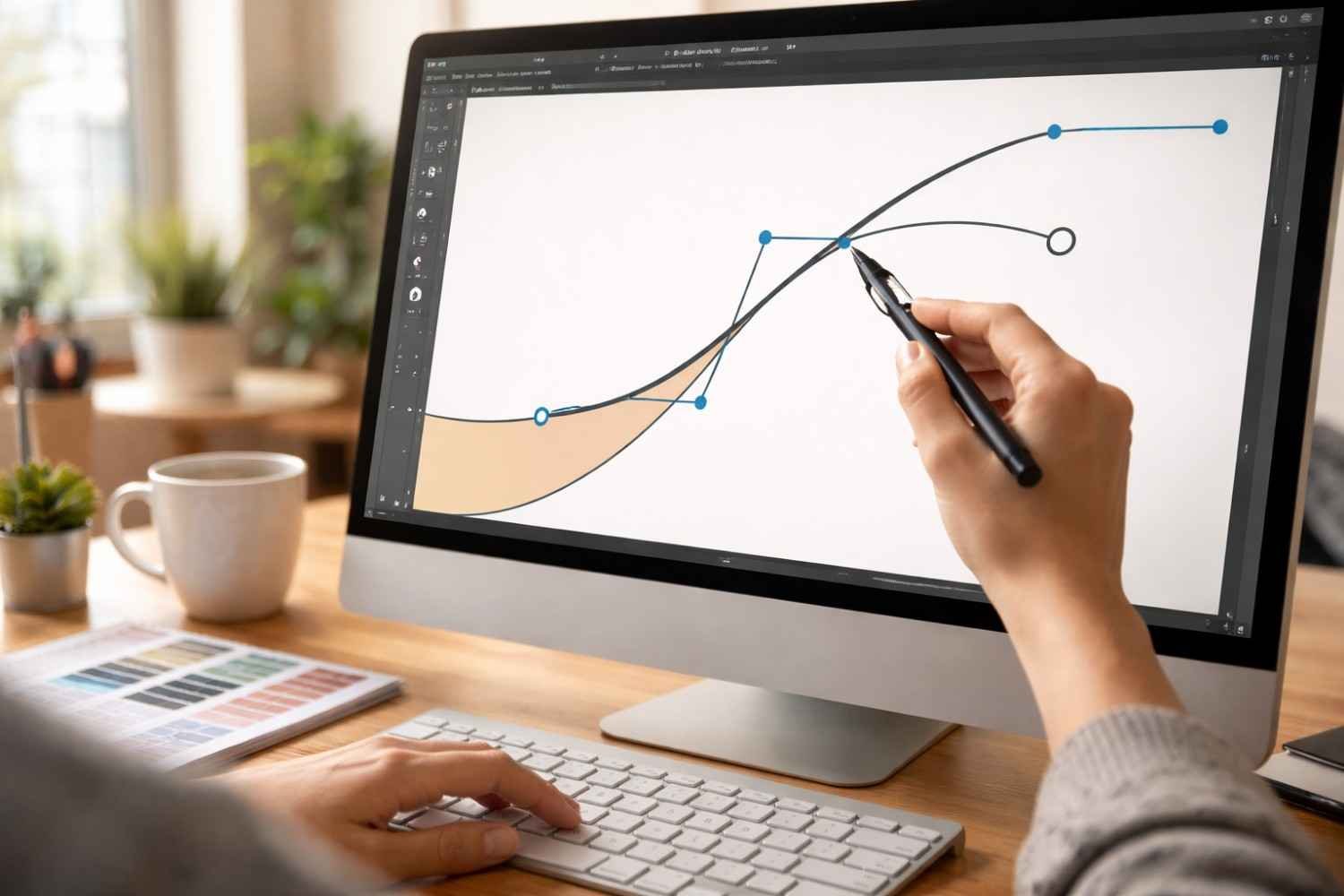 How To Use Pen Tool In Illustrator For Clean, Professional Vector Paths 