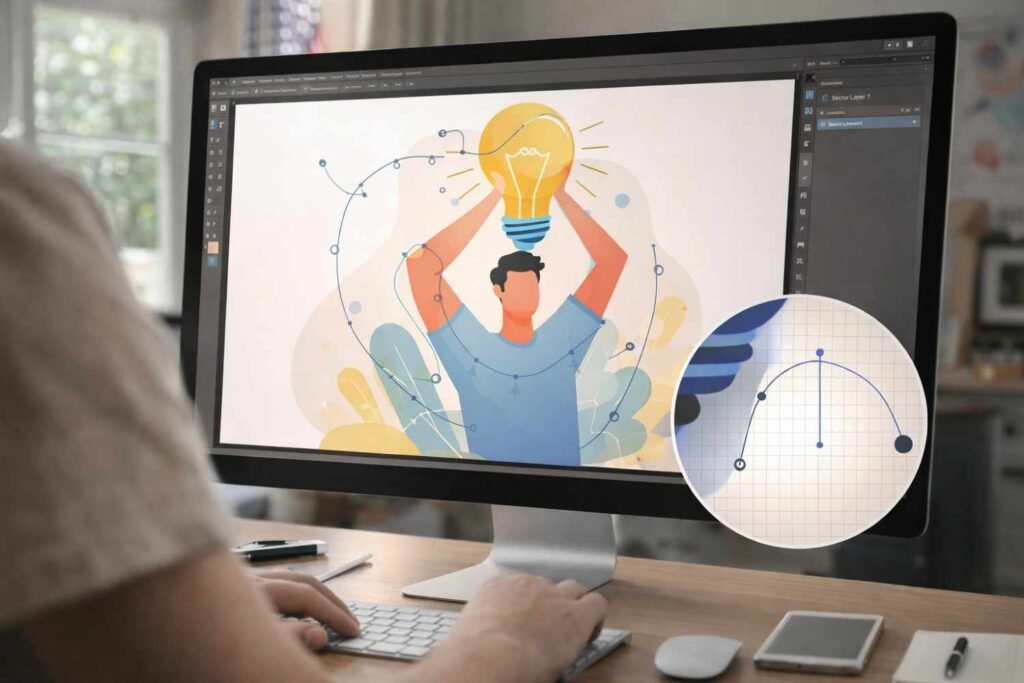 What Is Vector Illustration And Why Does It Matter for Scalable Digital Graphics