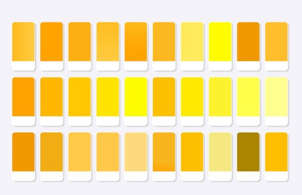 Yellow - The Most Vibrant Contrast